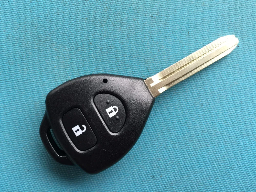 5 шт./лот Пустая Крышка ключа для Toyota RAV4 COROLLA PRADO CAMRY YARIS AVENSIS пульт дистанционного