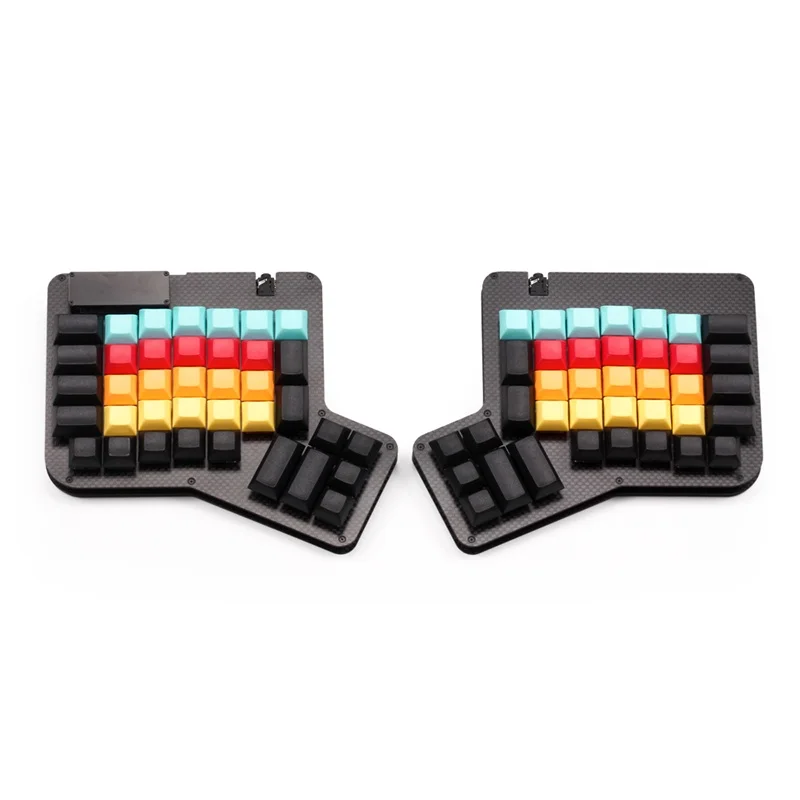 Ergodox pbt колпачки dsa pbt пустые колпачки для ergodox Механическая игровая клавиатура dsa профиль