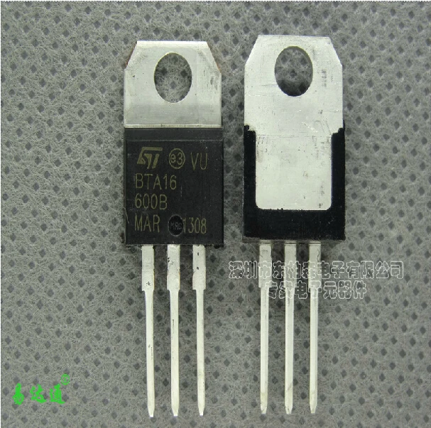20PCS BTA16 BTA16-600B Triac 600V 16A | Электронные компоненты и принадлежности