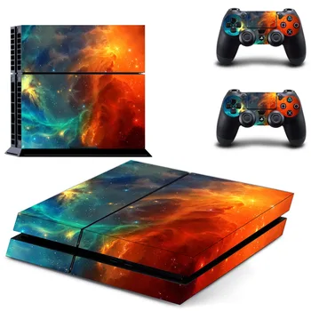 

For PS4 Controller Protective Skins Cover+ Removable Vinyl Decal Skin Cover For playstation 4 Console For PS4 Skin Stickers