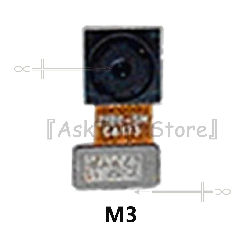 Протестированный для Meizui M2 M3 M3s M5 M5s M6 E E2 Фронтальная маленькая камера Модуль гибкий кабель, запчасти для ремонта