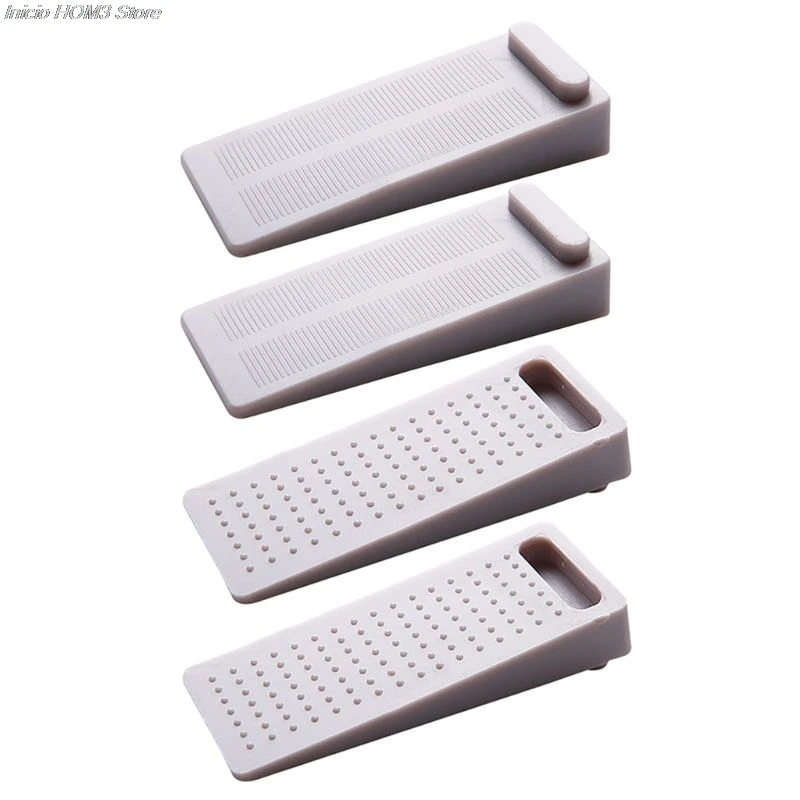 

Door Hold Stops, Stop Door to Floor, Anti-slip Rubber, Without Bore Drill, Block Stop Door on Tile Floor Mat in Wood and Lamin