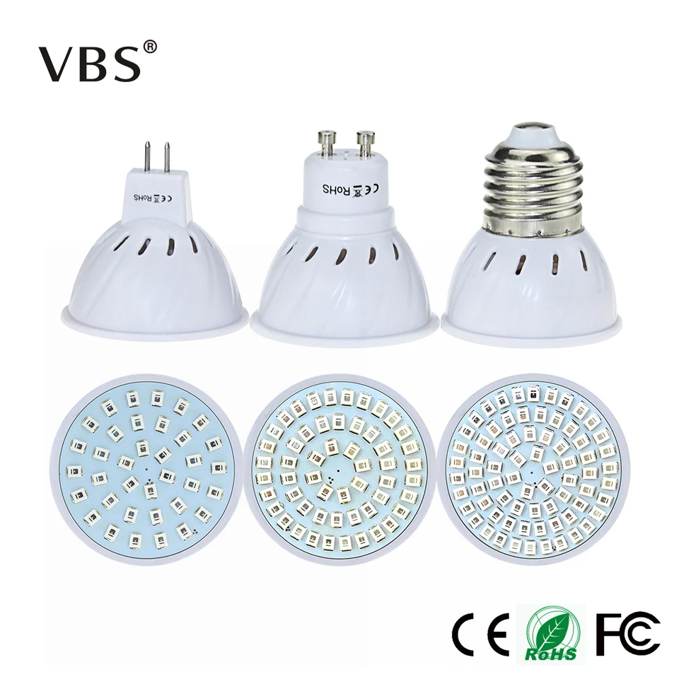 

Growing Lamps Grow Led E27 GU10 MR16 Bulb Red + Blue Led Plant Grow Light UV Led Lamps For Plants Vegetables
