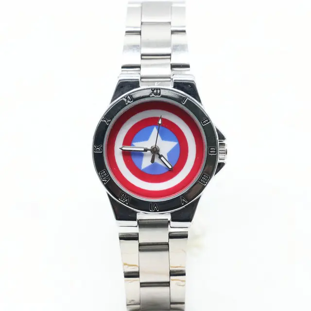 2018 New Captain America lady Luxury watch stainless steel Fashion Quartz Watche 2018 New Captain America lady Luxury watch stainless steel Fashion Quartz Watche