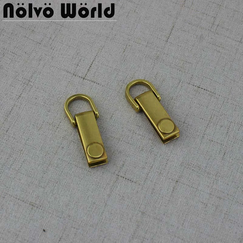 

2-30-100 pieces Dull gold 42*10mm purse small handle connect hanger