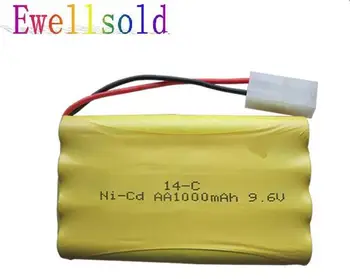 

Ewellsold RC car RC truck RC boat RC tank 9.6v 1000mAh Ni-CD rechargeable battery
