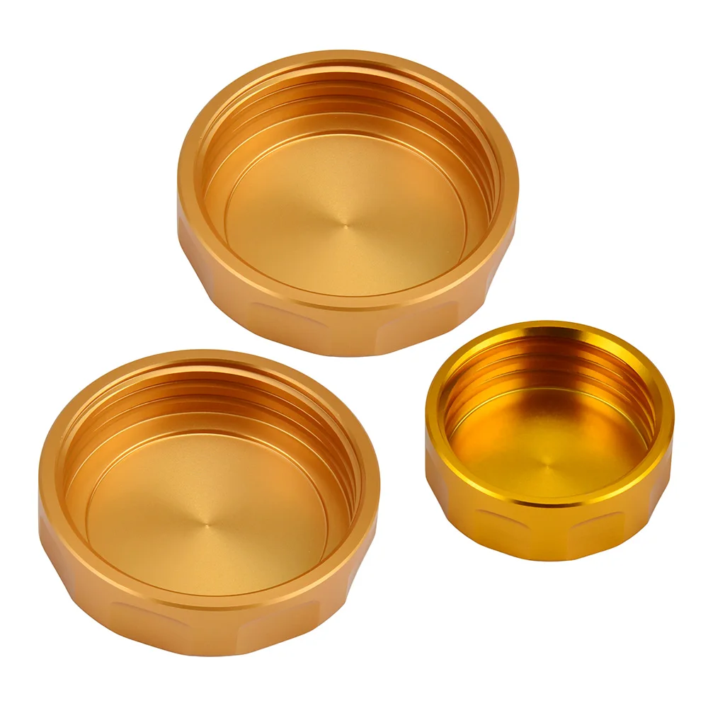 H2CNC Front Brake Clutch Rear Brake Master Cylinder Reservoir Covers Caps Billet Cases Set For Honda CB1000R 2011-2017 CB 1000R