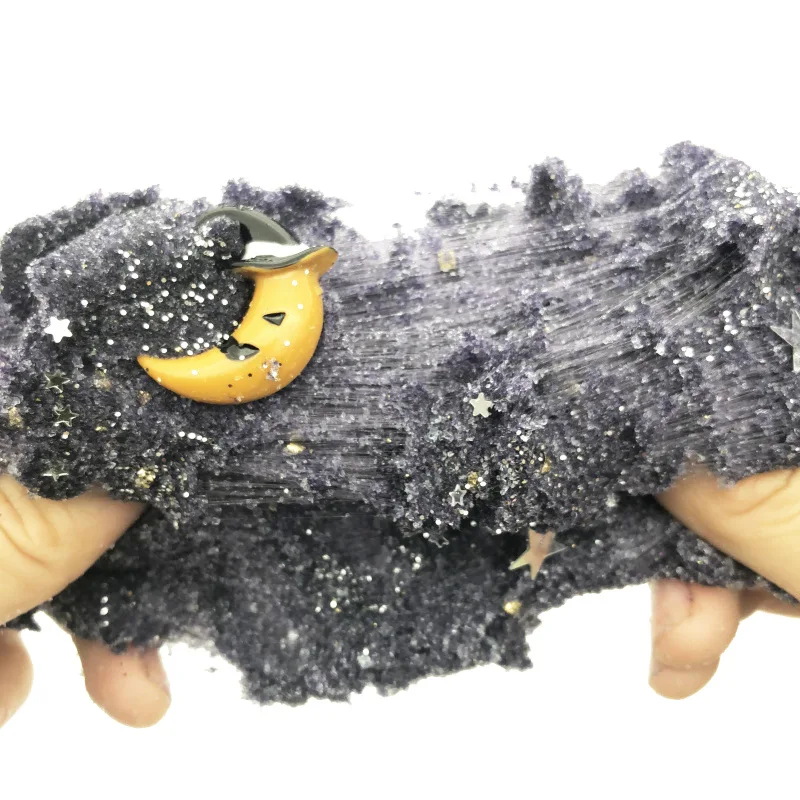 

Modeling clay slime Halloween silk mud slime explosion fairy silky mud cloud slime ins net red decompression color mud