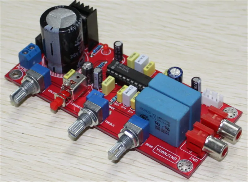 LM1036 preamplifier board volume controller LM1036 Preamp mixer board