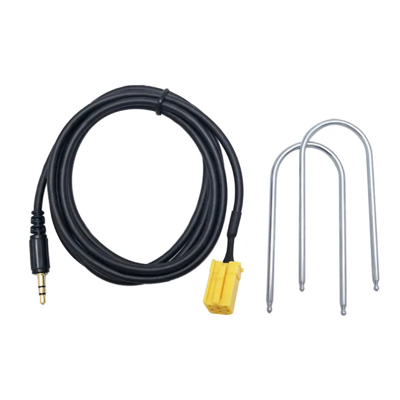 

Mini ISO MP3 Jack Car Aux Cable Input Adapter with Removal Tools for Alfa Romeo Fiat Grande Punto 2007+ Radio Interface CAS004