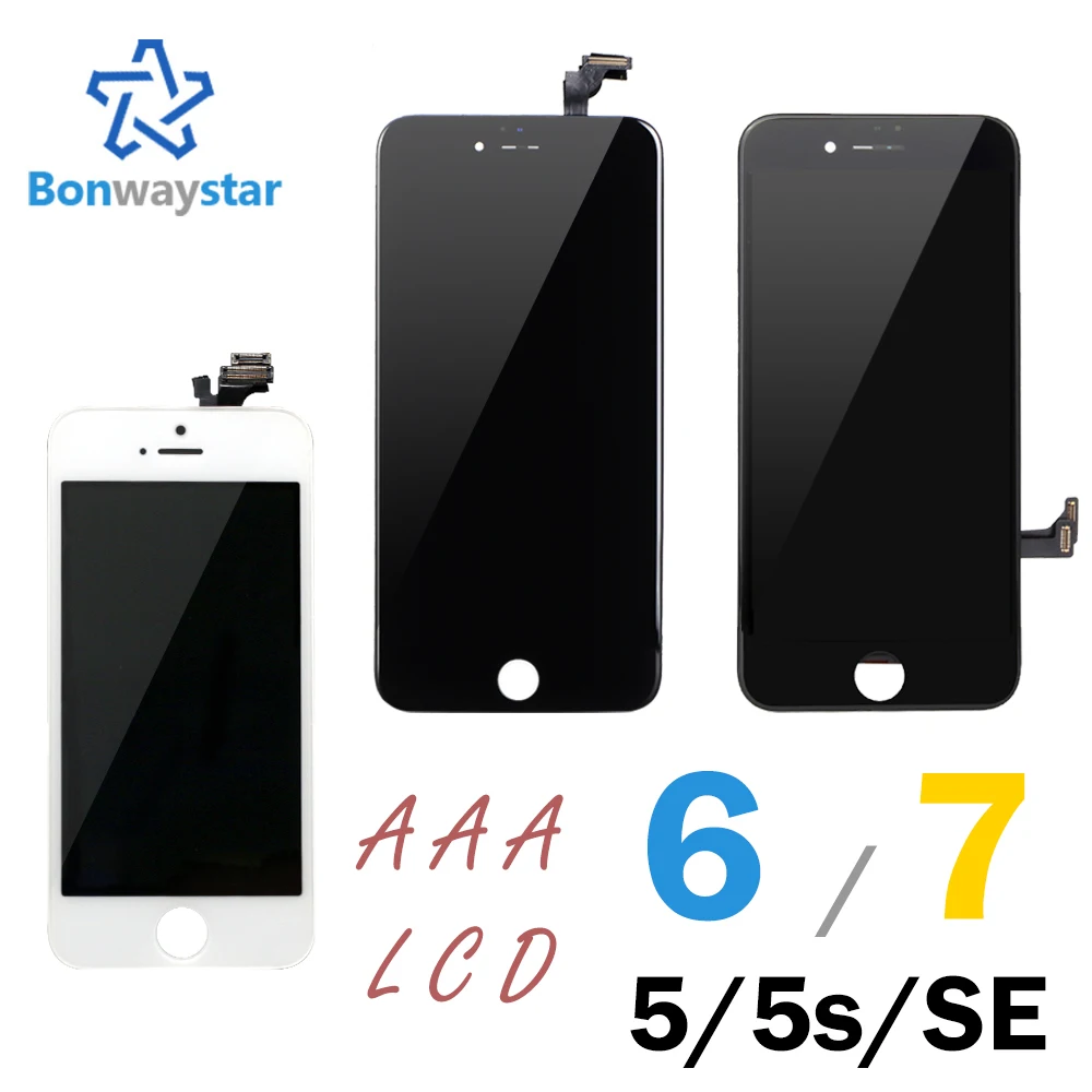 

Grade AAA Display Module Assembly Digitizer for iPhone 6 7 5s SE LCD No Dead Pixel for iPhone 5 Screen Replacement 100% Tested