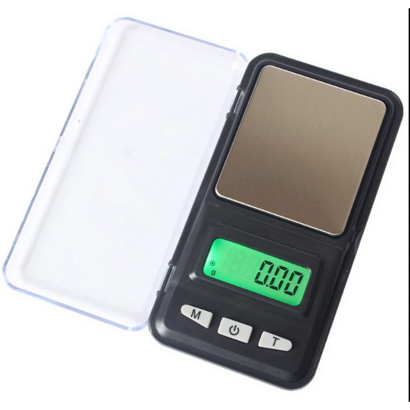 

Mini Digital Pocket Scale 500g/200g Lcd Display with Backlight 100-500g Electric Pocket Jewerlry Gram Weight Balance