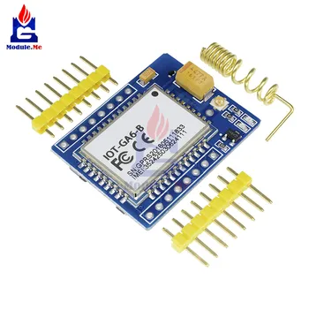 

A6 Mini GSM GPRS Development Quad-band Board SMS Audio Board 5V Replace SIM800L AT TCP IP Command Digital Audio Speech Coding