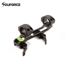 30 мм QD кронштейн для прицела крепление Dute диаметр адаптер с пузырьковым уровнем Fit Weaver рейка крепление для винтовки Охота