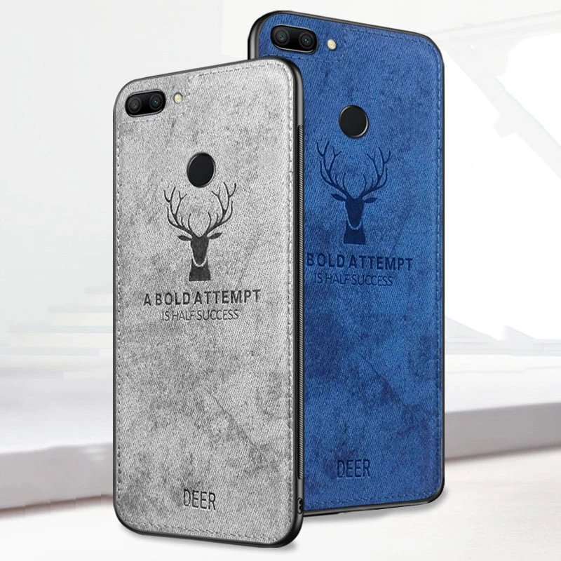 

mate 20 lite case Soft Silicone Frame Back Cover phone shell for huawei honor 10 8X 8 x p20 pro mate 20X case Fabric Cloth coque