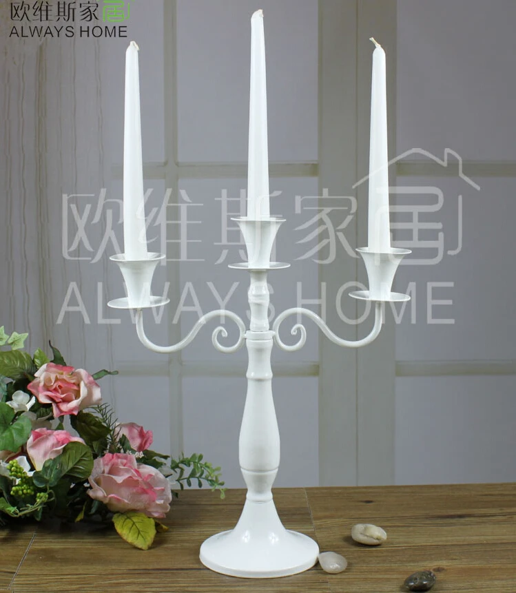 Compra candelabros de hierro online al por mayor de china ... Wedding Candelabros diseño