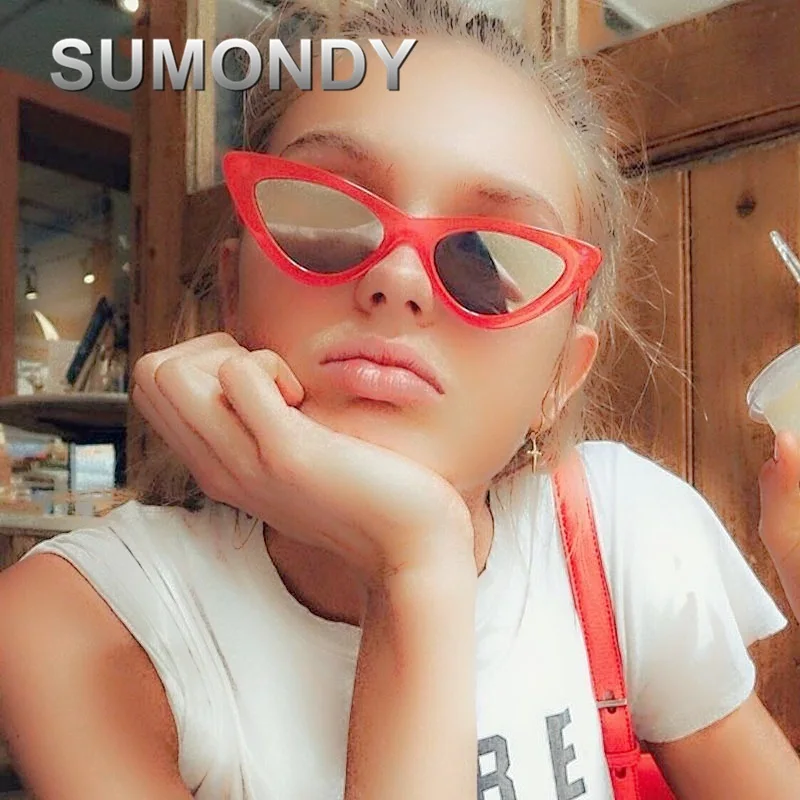 SUMONDY классический глаз кошки очки Для женщин Имя Брендовая Дизайнерская обувь