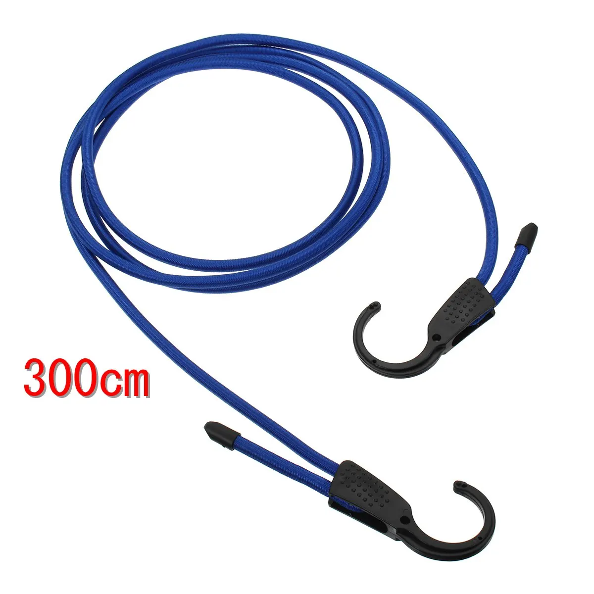 

300cm Car Luggage Roof Rack Strap Tensioning Belts Hooks Stretch Elastic Hooks Rope Tie for Car Motorcycles Bicycles