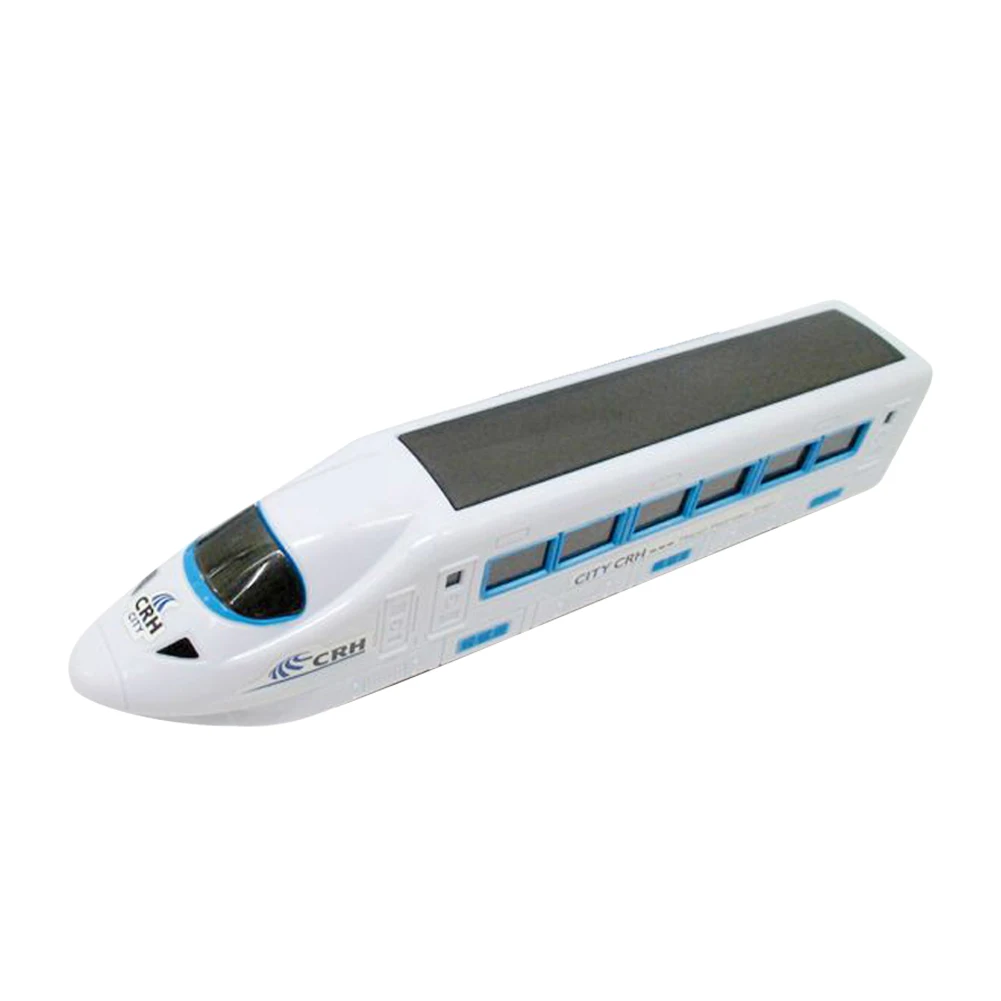 Model Train Toy Mini Electric Flashing LED Light Bullet Train Model