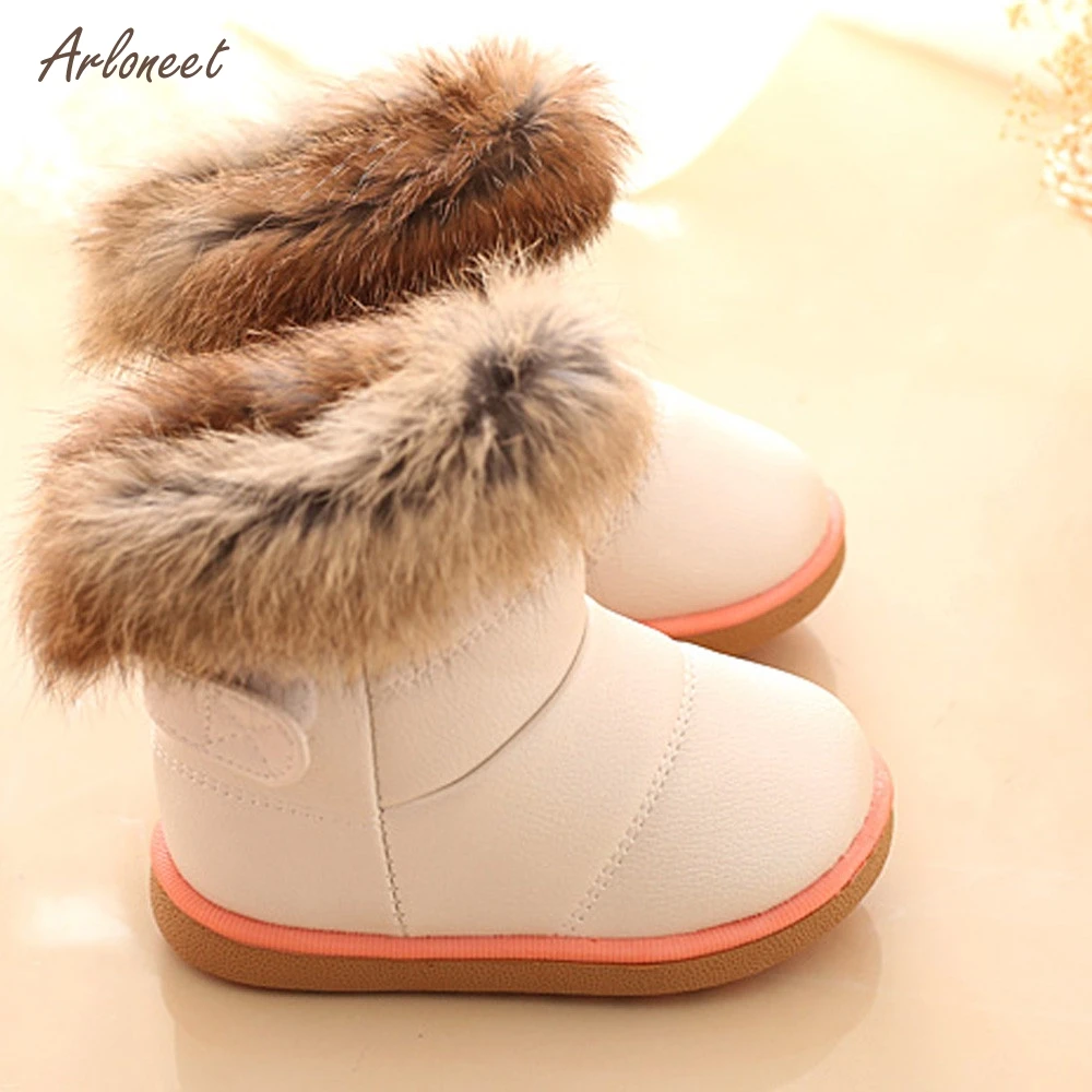 ARLONEET/ хлопок; зимние детские кожаные туфли для маленьких мальчиков и девочек; Ботинки martin; Теплая обувь; Прямая поставка; Mar20