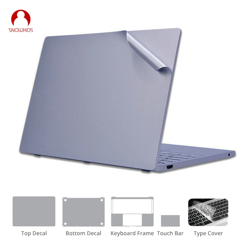 Наклейка Snowkids для Mi Laptop Air 12,5 13,3 notebook Pro 15,6 полностью кожаная виниловая Защитная Наклейка покрытие клавиатуры