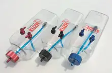 New V2 KUZA Transparent Gasoline Fuel Tank 260Ml 300Ml 360Ml 410Ml 500Ml 700Ml 1000Ml 1500Ml for