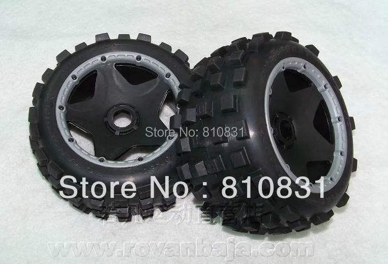 

The off-road tyres kit of rear wheels for baja Freeshipping
