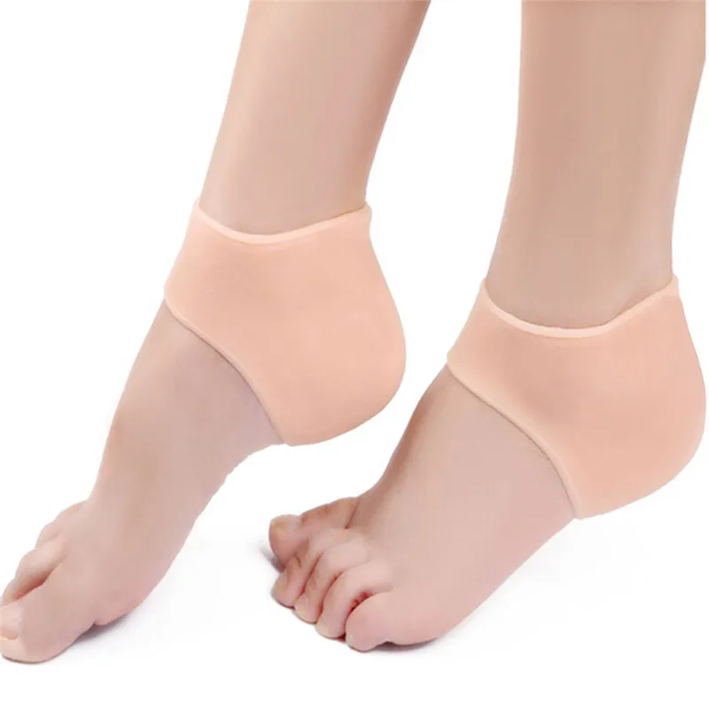 10 см* 9 см 1 пара/2 шт силиконовый Уход за ногами увлажняющий гель пятки носки треснутые ноги защита и уход за кожей