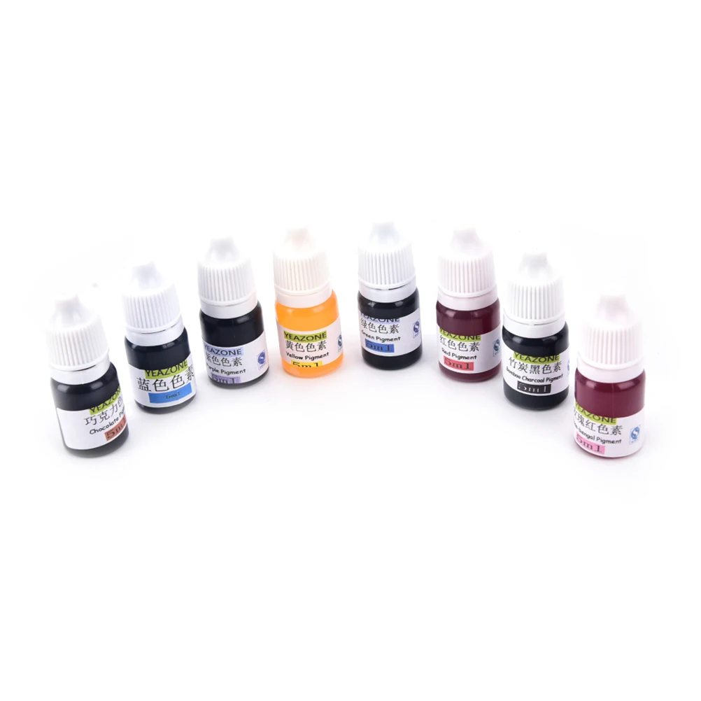 

5ml Pigment Handmade Soap DYE Pigments Colorant Toolkit Materials Hand Made Soap Base Colour Liquid Pigment 8 Colors