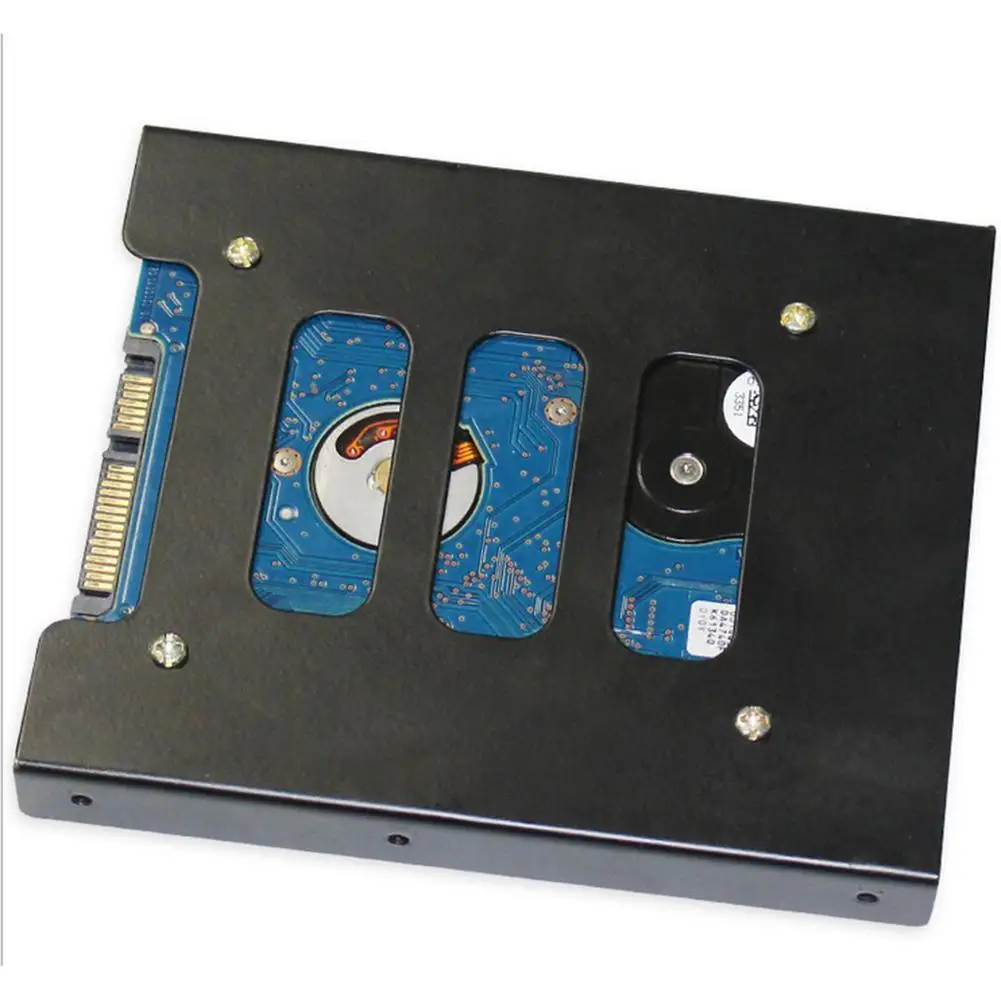 

2.5inch To 3.5inch SSD HDD Metal Adapter Mounting Hard Drive Holder For PC Laptop Protect Hard Disk Bracket SATA IDE Screws