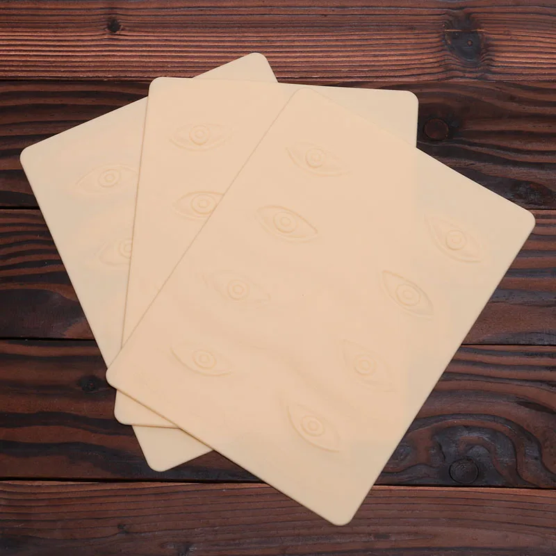 

Good Quality 5Pcs Eyebrow Lips Practice Skin Sheet Professional 3D Practice Fake Skin For Tattoo Cosmetic MUA731