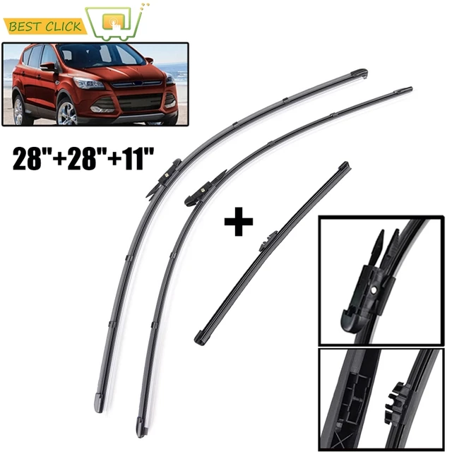 Misima Windshield Wiper Blades Set Windscreen Fit For 2017 Ford Misima Windshield Wiper Blades Set Windscreen Fit For 2017 Ford Kuga Escape Front Rear
