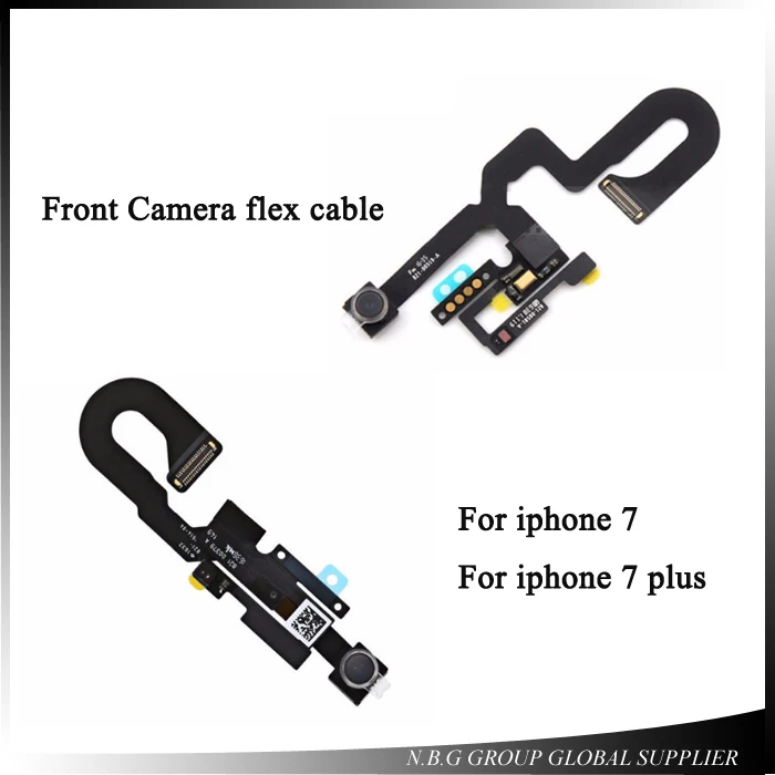 small front facing camera flex cable with light proximity sensor microphone for iphone 7 plus 7g 7p repair parts