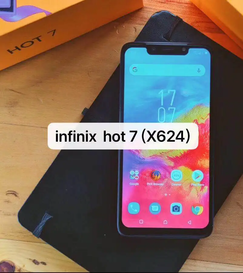 

Black LCD Screen For Infinix Hot 7 x624Touch s creen digitizer Sensor With LCD Display Full Assembly Replacement