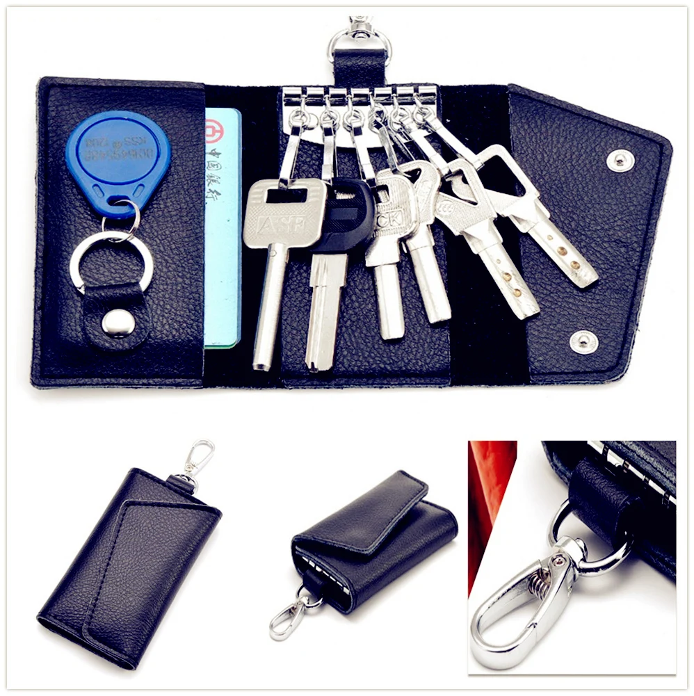 

styling Leather Men Car Key Case for Mercedes Benz W203 W210 W211 W204 A C E S CLS CLK CLA GLK ML SLK Smart