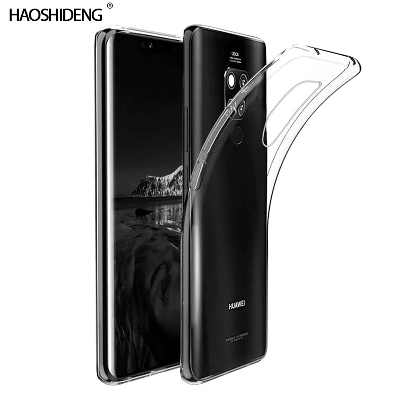 Чехол для huawei mate 20 TPU Силиконовый прочный прозрачный мягкий чехол защитный на