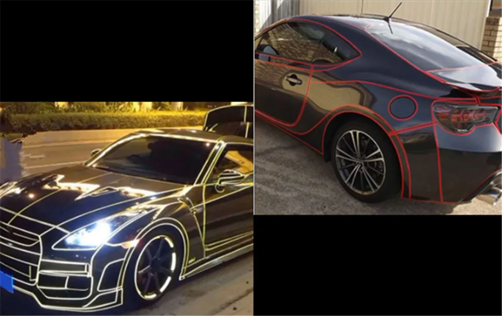 مضيئة معدات السلامة عجلة دراجة نارية الجسم ملصقا عاكسة لهوندا الرياضية خط القمم NeuV S660 مشروع D M مضيئة معدات السلامة عجلة دراجة نارية الجسم ملصقا عاكسة لهوندا الرياضية خط القمم NeuV S660 مشروع D M
