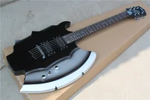 Горячий продавать Новый корт Джин Симмонс топор электрическая гитара с хром аппаратные в наличии для продажи