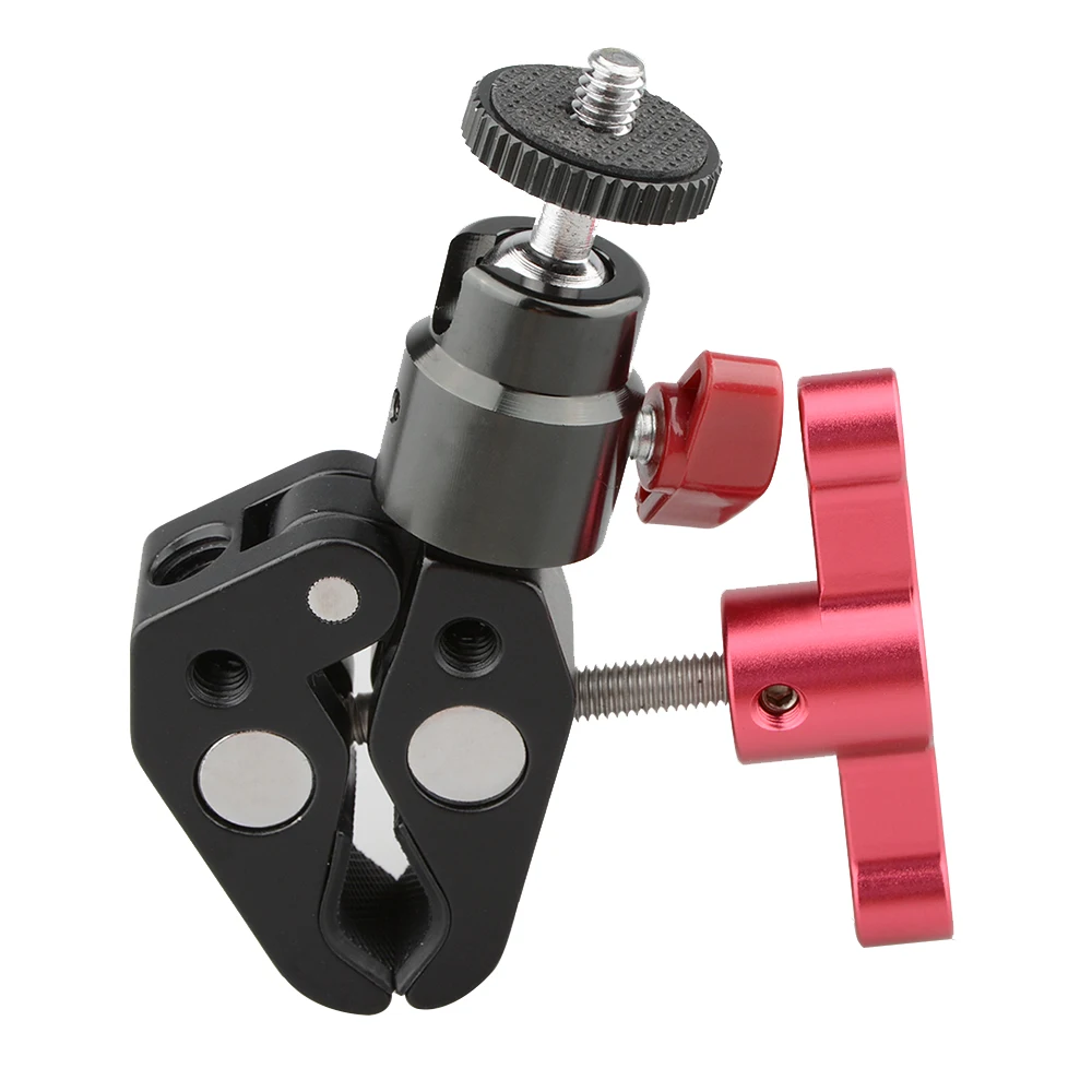 CAMVATE Super Clamp_Screw Thread_Ball Head Mount_Handle (1)