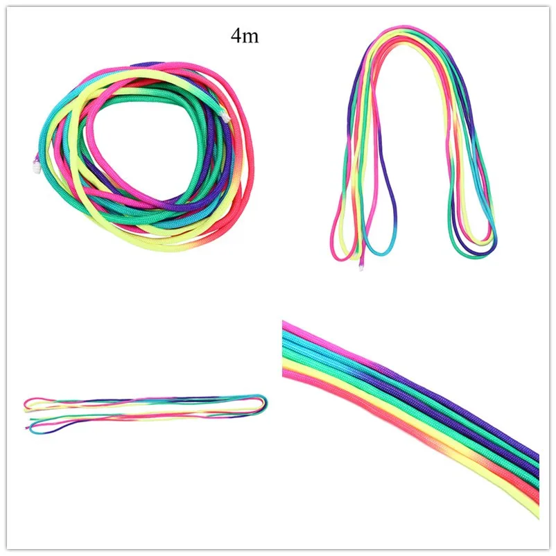 4M, радужная веревка, веревка, Cuerda, Escalada, парашютный шнур, шнурок, шнурок для альпинизма, кемпинга, выживания, палатки, браслет