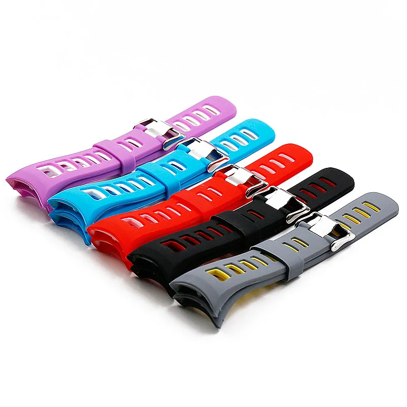 Watch accessories silicone strap men's pin buckle outdoor sports waterproof strap for SUUNTO QUEST rubber strap women watch band