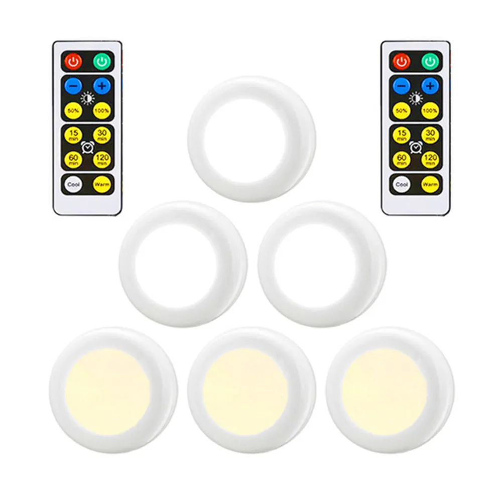 

Wireless Dimmable Warm white+White Touch Sensor LED Under Kitchen Cabinets lights For Close Wardrobe Stair Hallway Night lamp