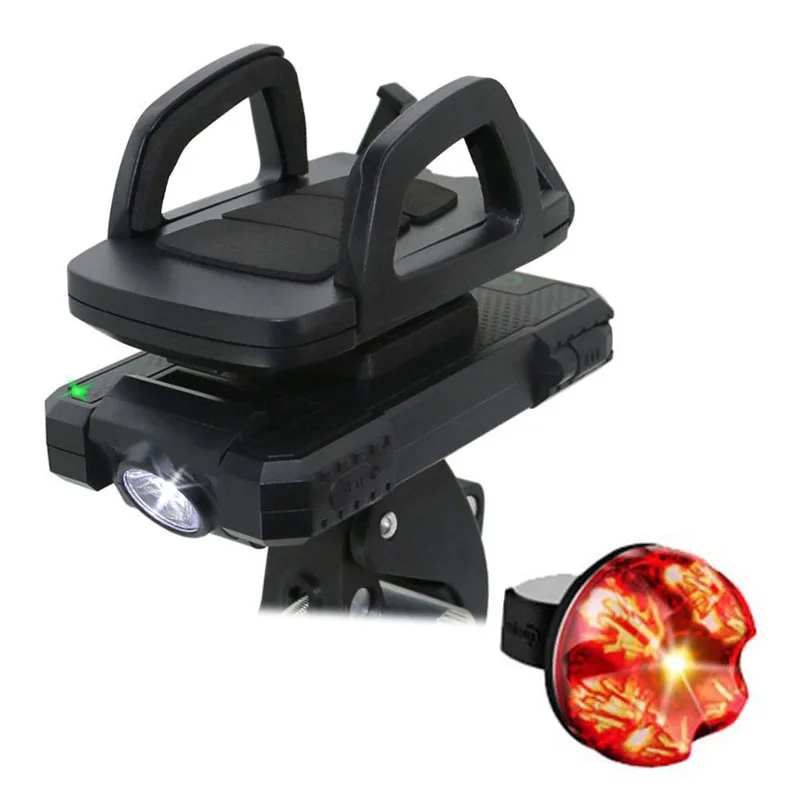 

Meilan Bike light bicycle Brake tail light USB Power Bank Rechargeable Red lamp LED Cycling lights s1