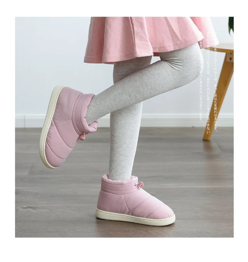 SWONCO/зимняя теплая обувь с хлопчатобумажными стельками; женские домашние ботильоны; коллекция года; теплые зимние ботинки без шнуровки; повседневная домашняя обувь; зимние ботинки