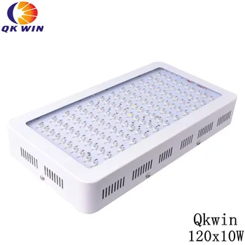 

QKWIN high power 1200W LED Grow Light 120x10W double chip Full Spectrum LED Grow Lights For Indoor Plants Flowering And Growing