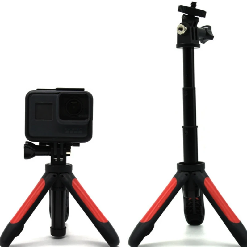 

Mini Tripod Mount Tripode Action Camera Tripe Selfie Stick Extendable Monopod for Gopro Hero 6 5 4 3 SJCAM EKEN H9 Xiaomi YI 4k