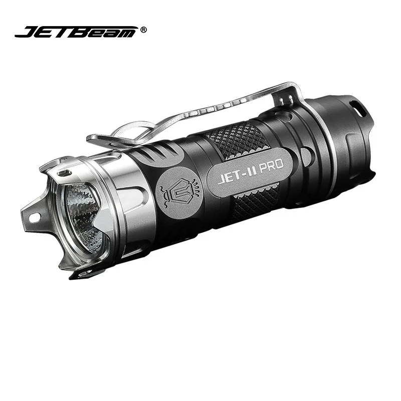 JETBEAM II PRO мини светодиодный фонарик CREE XP-L HI светодиодный 510 люмен для самообороны с 1* CR123 батареей