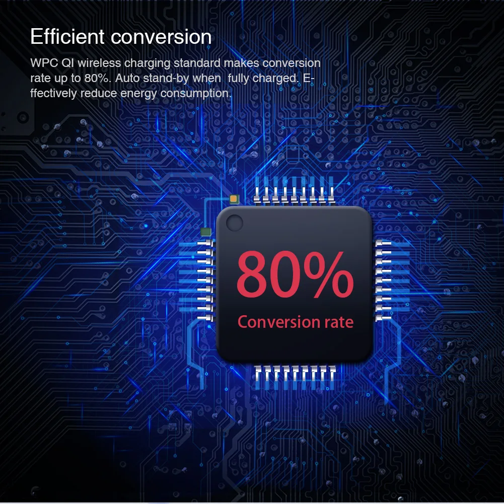 Nillkin 10 W Qi Беспроводное зарядное устройство, быстрая зарядка док-станция Подставка для iPhone 7 8 Plus X Xiaomi Mi 9 huawei P30 Pro