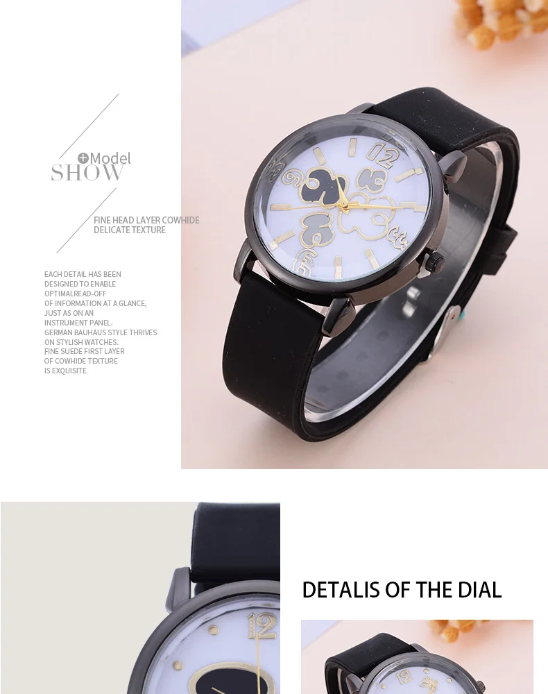 New Fashion Casual Women Quartz Watch Bear Watches Luxury Brand DQG Ladies Casual Dress Watch Clock reloj mujer kobiet zegarka