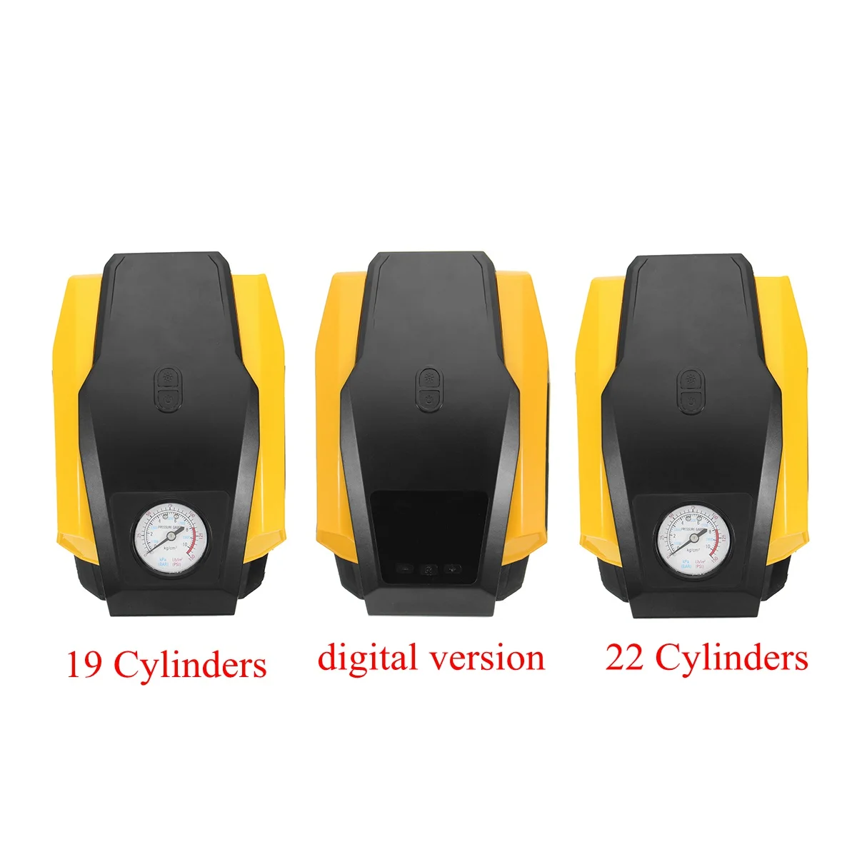 

12V Car Digital Portable Inflatable Pump 120W Air Compressor Pump Tire Inflator LED Electric for Bicycles Motorcycles Auto